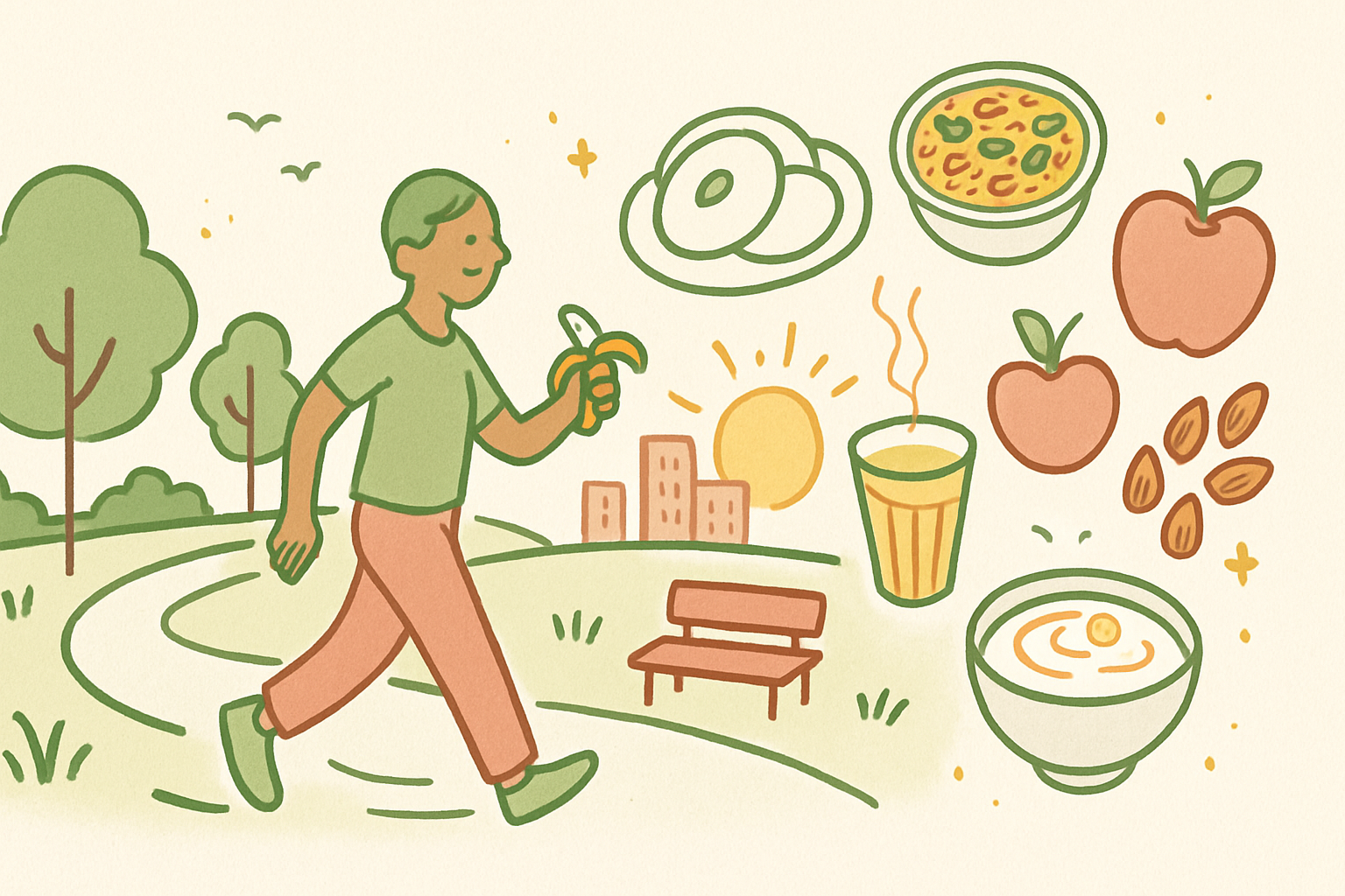 Morning Walk Before or After Breakfast?