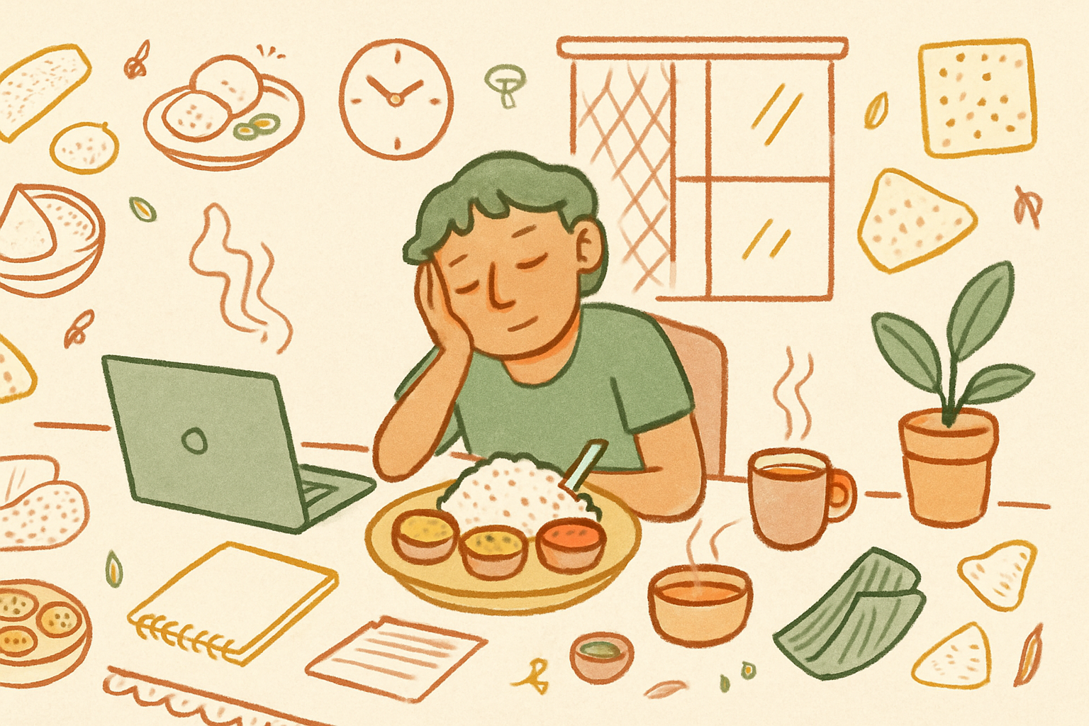 Why Do You Feel Sleepy After Eating Rice?