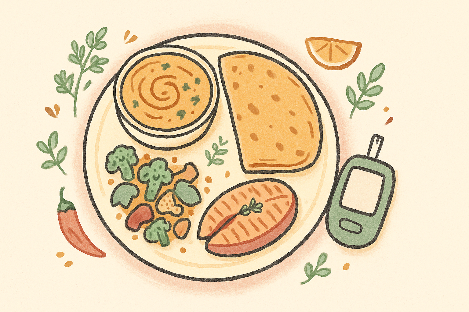 Desi Diet Plan for Diabetes: South Asian Foods to Eat