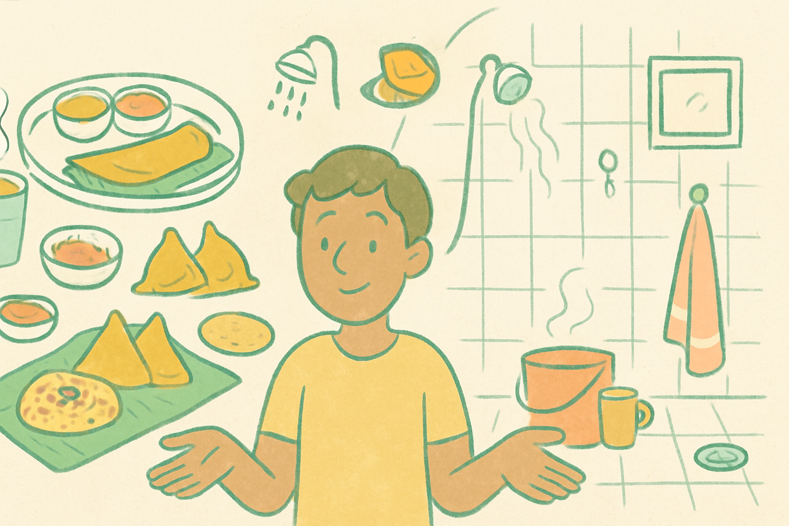 Should You Take a Bath After Eating?