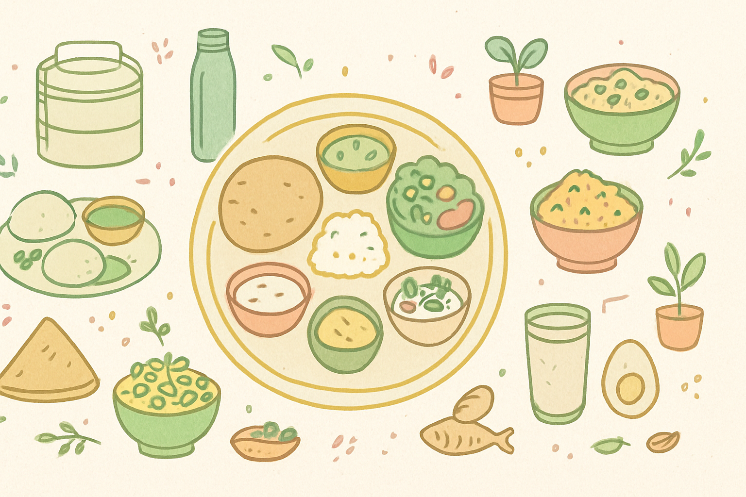 Indian Diet Plan for Weight Loss (With Calories)