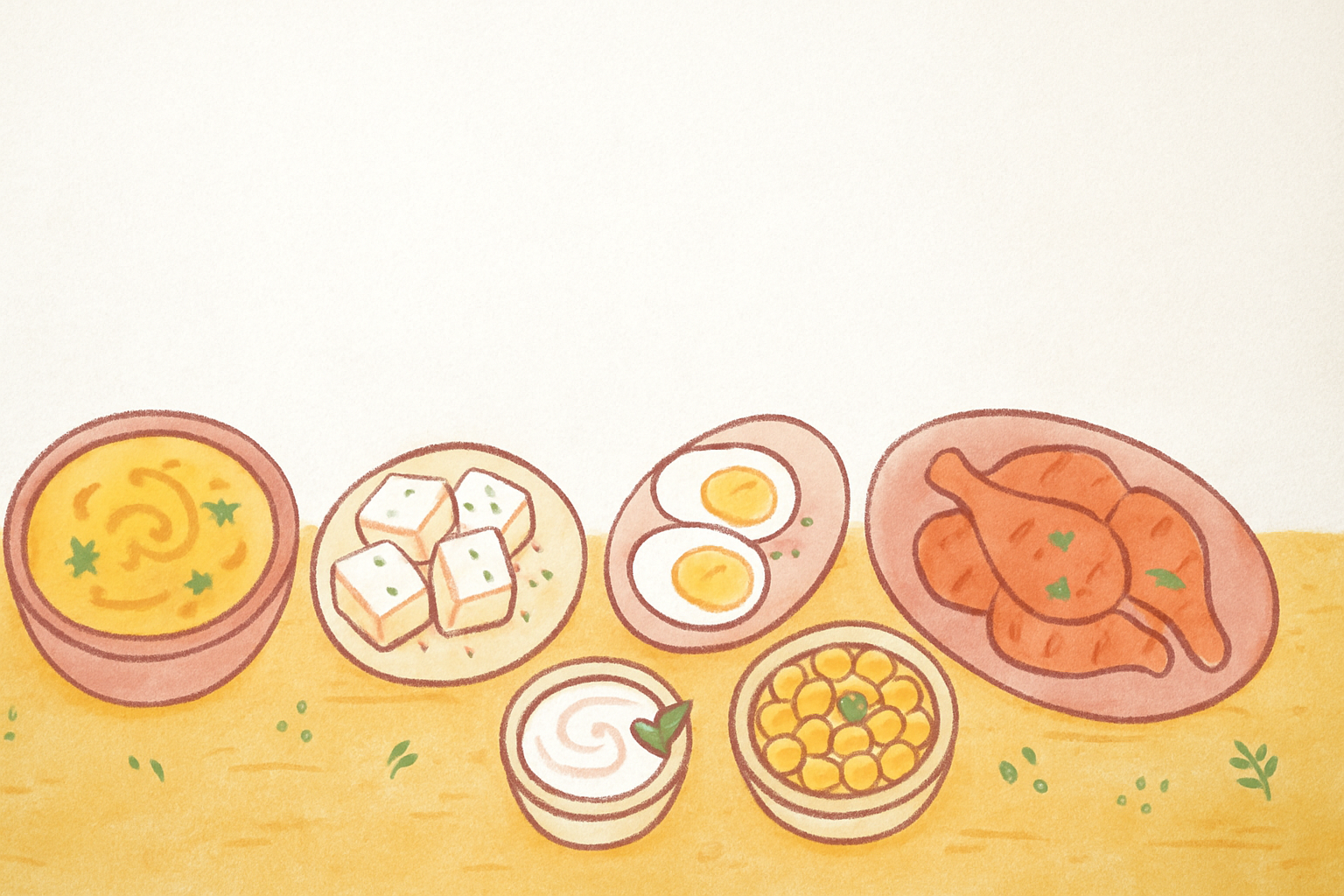 High Protein Desi Foods Without Supplements