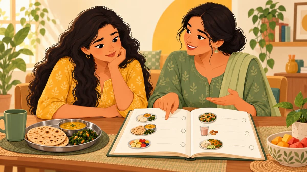 How to give feedback on a food diary without the guilt
