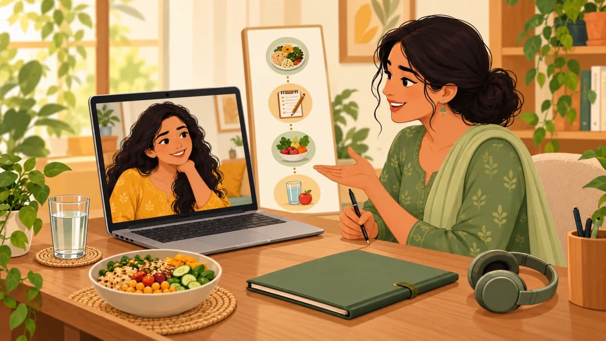 How to start online diet consultations in India: a practical setup checklist